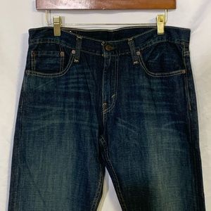 Mens Levis 54 Straight Kale Finish 3232 